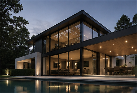 Luxury Contemporary Glass Residence